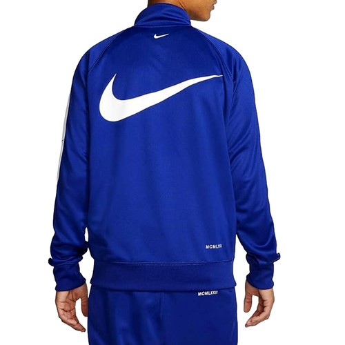 Nike Swoosh Poly Knit Jacket Blue CJ4884-455 Men's - 第 4/8 張圖片