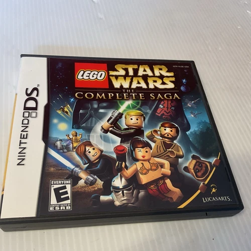 Lego Star Wars: The Complete Saga (Nintendo DS, 2006) Complete CIB