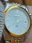 Vintage SEIKO Kinetic Gents Bi Metal Watch 5M420B80, FOR REPAIR (B653)
