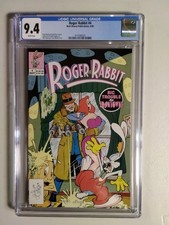 Roger Rabbit #4 (Disney septiembre 1990) 1st Jessica Rabbit CGC 9.4