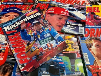 Formel 1 Rennsport  1996-1998 Magazin Zeitschrift zur Auswahl