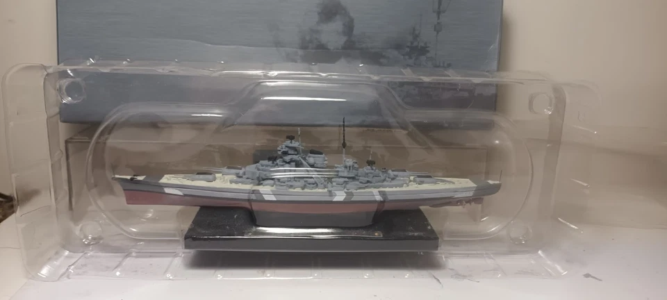 De Agostini Atlas Edition Legendary Warships WW2 Bismark Modell 1/1250 - Bild 4 von 4