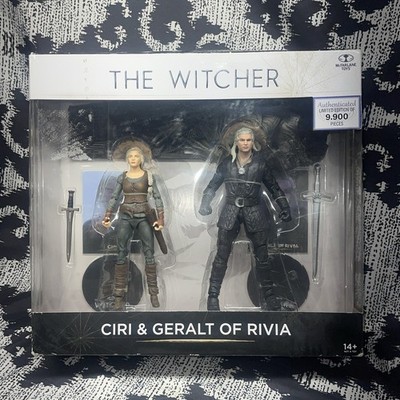 The Witcher Geralt & Ciri Season 3 Netflix 7''Action Figure Toys Gift - 2 Pcs Set