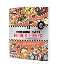 Pipsticks Mini Draw Along Food Sticker Book New
