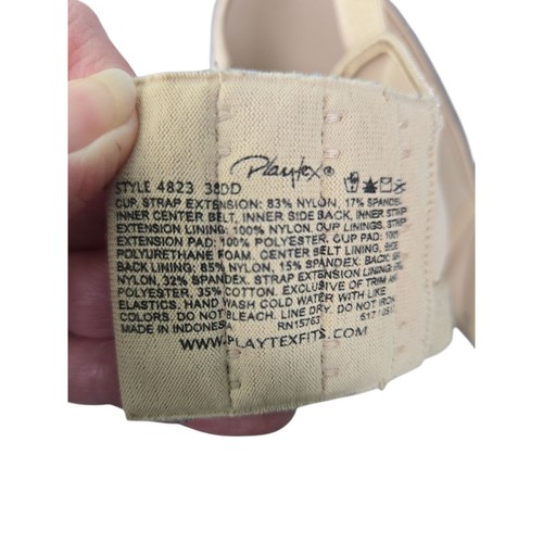 Playtex Secrets BH leicht gefüttert vollflächig Blumen Everyday 38DD - Bild 4 von 5