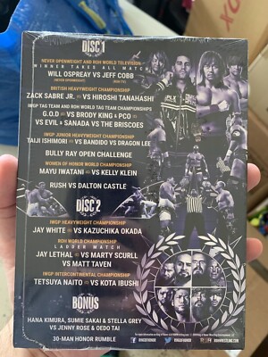 スポーツ・フィットネス ROH Honor Invades Boston 2002 DVD ROH