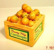 Cantaloupe Bin Miniature 1/24 Scale G Scale D...