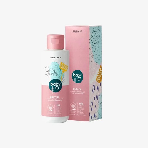 Oriflame Baby O - Body Oil Nourishing & Replenishing. Suitable for Baby/Newborn. - Picture 3 of 3
