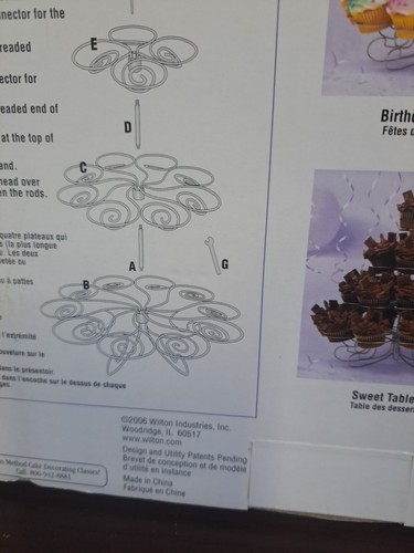2006 Wilton Cupcakes N More Dessert Stand - Picture 4 of 11