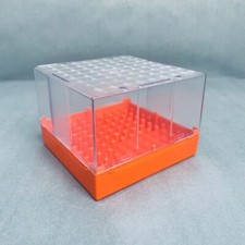 Corning Freezer Storage Box 81 Places for 5 ml Tubes Orange Total of 2 Boxes