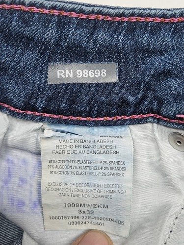 Wrangler Jeans Womens 3x32 Retro Blue Boot Cut - Picture 4 of 12