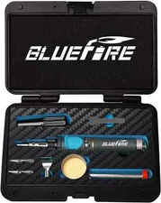 BLUEFIRE Mini Torch Cordless Butane Soldering Iron Kit Portable Rechargeable