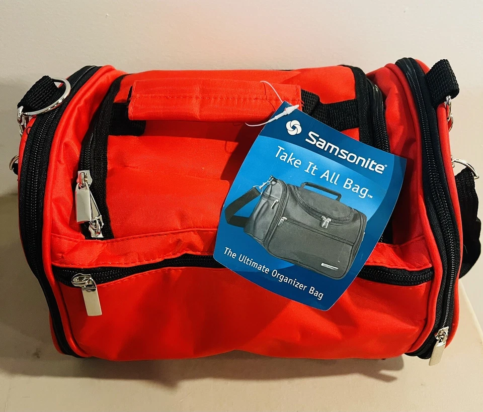 Bolso Samsonite Rojo Take It All, ¡Nuevo! Viene con accesorios. Foto 2 de 4