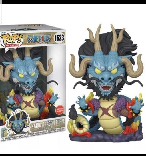 NEW FUNKO POP! ONE PIECE JUMBO 10” KAIDO DRAGON FORM #1623 NEW FUNKO POP! ONE PIECE JUMBO 10” KAIDO DRAGON FORM #1623
