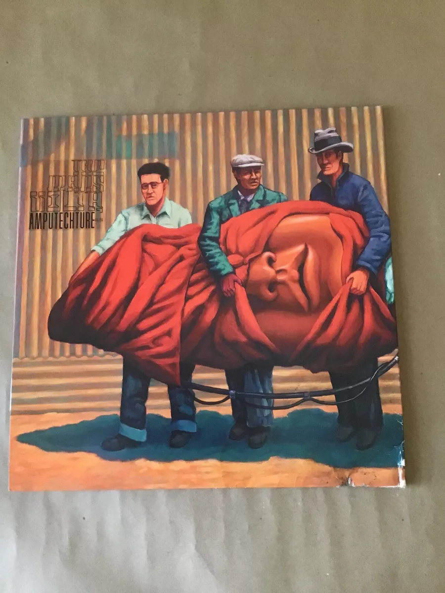 The Mars Volta,Amputechture,2006,GSL126,White/oranged Marbled Half/ Half,2xvinyl