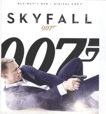 No Disc No Case ORIGINAL COVER ART 007 Bond Skyfall 2012 Blu-ray Cover Craig