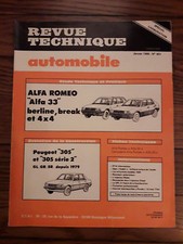 Revue technique Alfa Romeo ALFA 33
