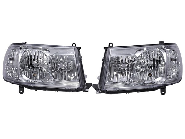DEPO Halogen Front Headlights for Toyota Land Cruiser 100 Series