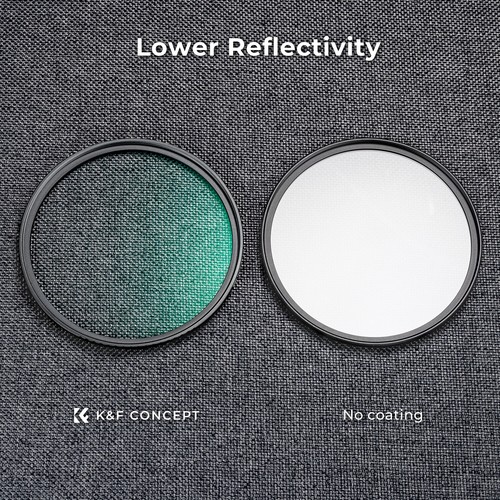 K&F Concept Black Diffusion 1/8 Filter Mist Cinematic Effect NANO-K 49-82mm - Picture 114 of 120
