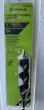 Greenlee D'VersiBIT Flexible Auger Bit 1"x 1/4"x 54" 16-04-54A