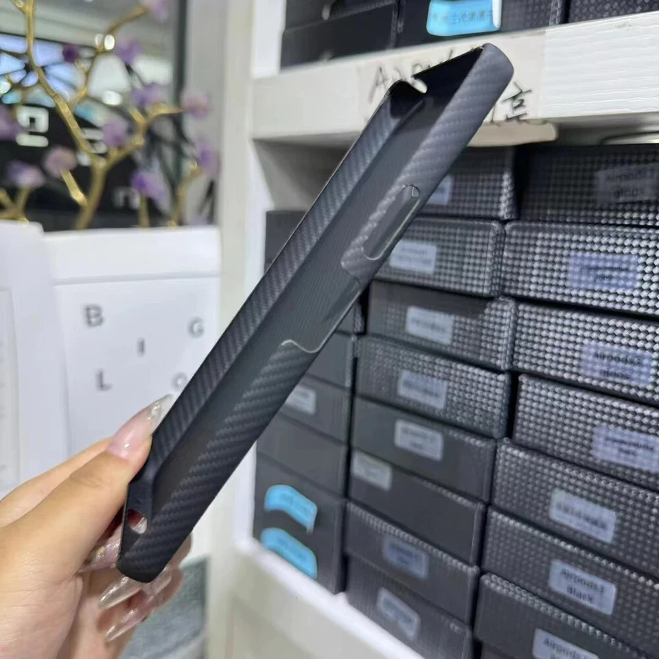 Funda Original de Fibra de Carbono para Sony Xperia10 VI Mate Delgada Anti-Caída Cubierta Armadura Foto 3 de 4