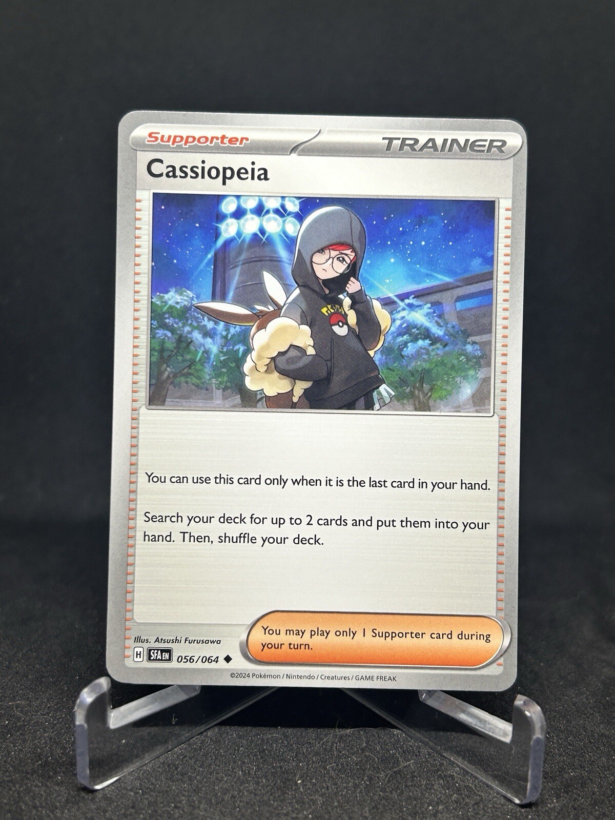 M/NM Cassiopeia 56/64 Uncommon Base Shrouded Fable Pokemon TCG