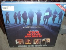 WILD BUNCH william holden , ernest borgnine LASERDISC - SEALED NEW -