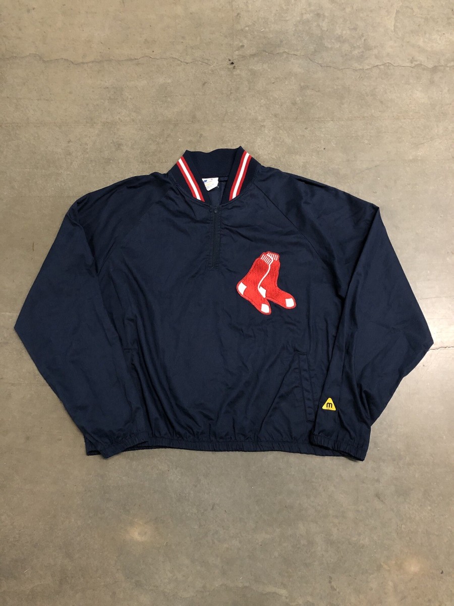 Majestic Boston Red Sox フルジップジャケット Boston Red Sox Jacket Mens L Majestic MLB Authentic