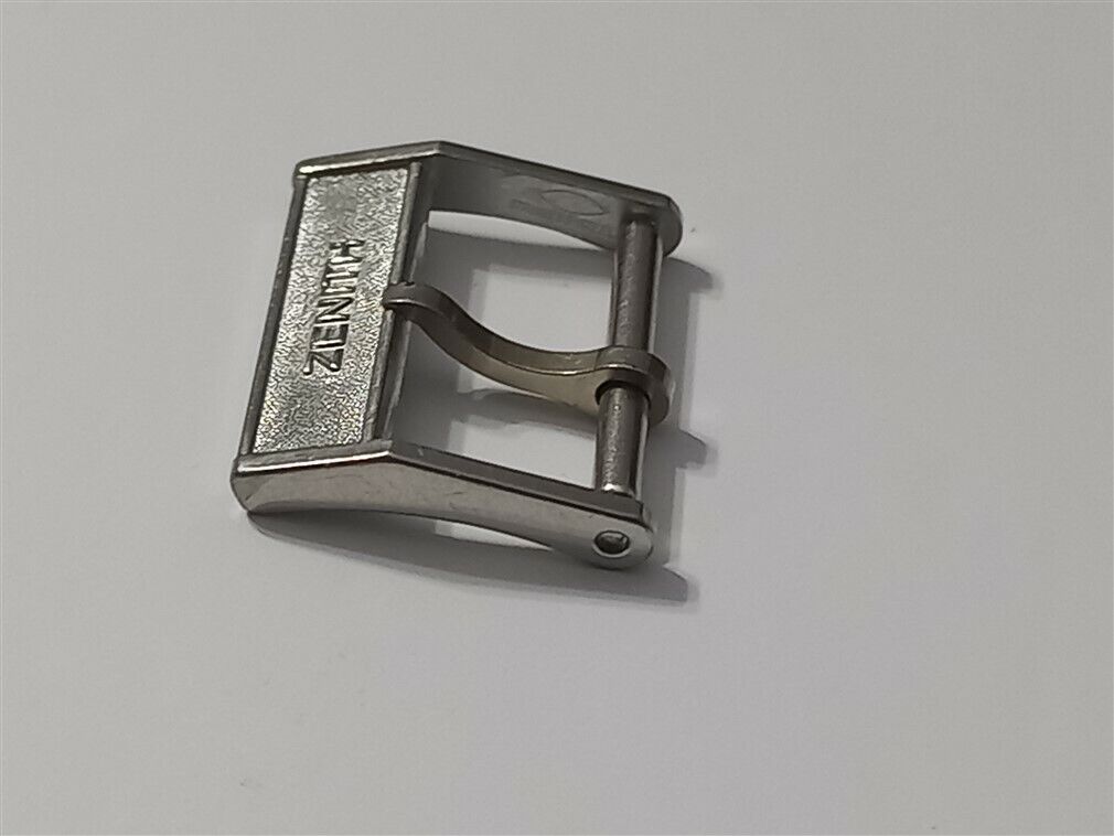 VINTAGE NOS STAINLESS STEEL 14 MM ZENITH GENT'S BUCKLE | eBay VINTAGE NOS STAINLESS STEEL 14 MM ZENITH GENT'S BUCKLE | eBay