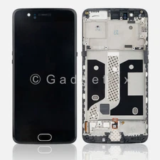 LCD Display Touch Screen Digitizer + Frame Replacement Parts For OnePlus 5 A5000