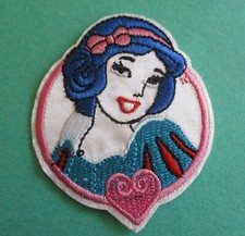 Snow White - New Embroidered Princess Disney Iron-On Patch 2 " x 2 "