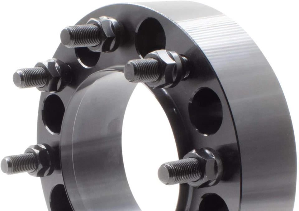 Espaciadores de rueda centrados en el cubo 8x200 2" pulgadas para camiones dobles F-350 2005 y más nuevos 1 pieza Foto 4 de 4