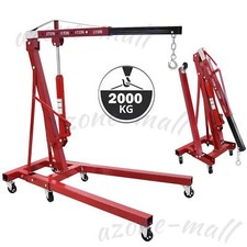 2 T Tonne Hydraulic Folding Engine Crane Stand Hoist lift Jack Garage Workshop