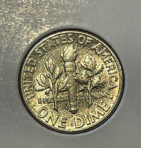 USA 10 cents 1962 Roosevelt Silver Dime KM#195 D Silver aXF B1436 - Picture 6 of 8