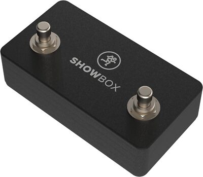 Mackie ShowBox Battery-Powered All-in-One Live Performance Two-Button Footswitch