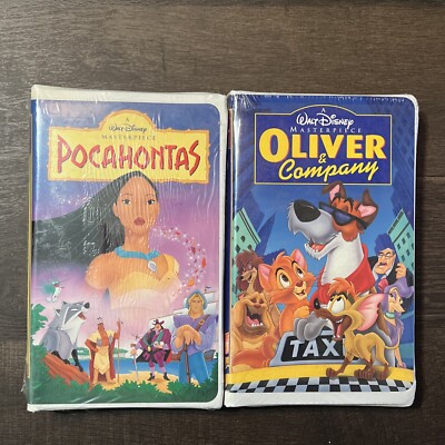 Disney VHS 6 Movie Lot - Brand New, Sealed. Masterpiece Collection