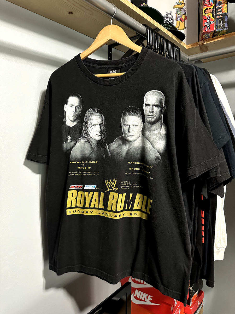WWE WWF ROYAL RUMBLE 2004 PPV VINTAGE SHIRT SIZE Mens XL Chris
