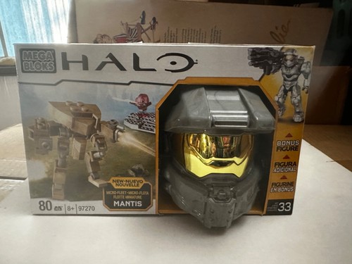 NEU Mega Bloks Halo 97270 Micro-Fleet Mantis 80pcs Set Super Poseable - Bild 1 von 3