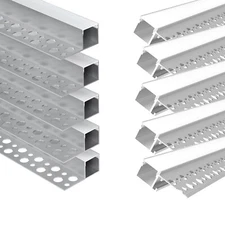 LED Strip Aluminum Channel Trimless Recessed Drywall LED Profile fr Wall Ceiling