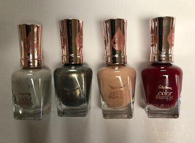 Sally Hansen Nail Polish Color Therapy Argon Oil  You Choose Color