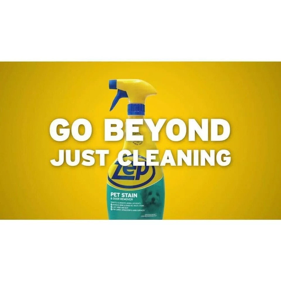 Zep Pet Odor and Stain Remover Urine Destroyer 32 Oz. Cleaner eBay