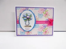 Card Kit "Just a little thank you" Total 4 cards with envelopes
