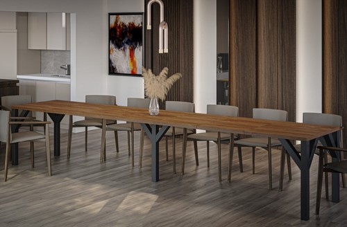 XXL Esstisch DUNAJ Esszimmertisch Kulissentisch ausziehbar erweiterbar modern - Bild 15 von 32