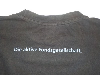Vintage T-Shirt Activest Die aktive Fondsgesellschaft SNAP Sportswear black XL