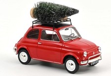 NOREV NV187779 FIAT 500 L 1968 GREEN CHRISTMAS 1:18 Modellino