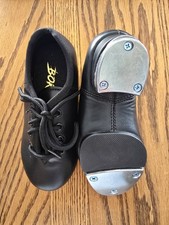 Child Jazz Tap Shoes Split Sole Dance for Girls and Boys Toddler/Little Kid/Big
