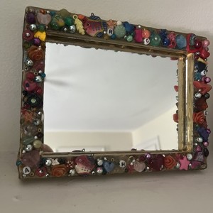 Repurposed Mirror Decorative Small
