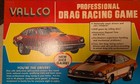 RARE Vintage 1975 Vallco Professional Drag Racing Board Game