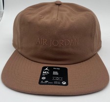 Nike Air Jordan Pro Unstructured Flat-Bill Snapback Hat Adult Size M/L NEW