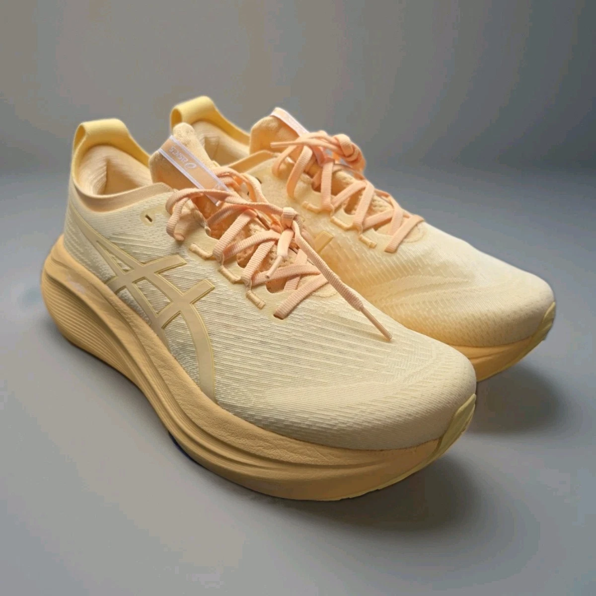 Asics GEL-Nimbus 27 Lite-Show 1011C033-800 Men Light Orange Running Shoes MEW962 GEL-NIMBUS 27 LITE-SHOW main image 4
